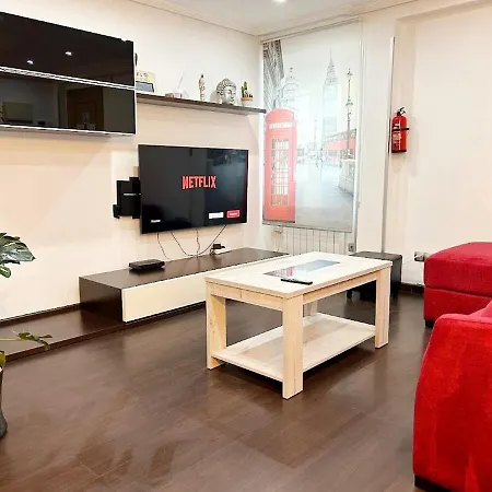 Appartement Nuevo 8 Minutos Ayuntamiento, 10 Catedral, Wifi Oviede